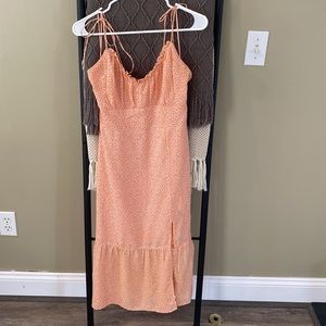 Abercrombie Dress size small peach